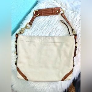 Coach leather bag like new!
